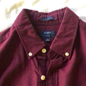 J Crew Factory Slim Fit Oxford - Small